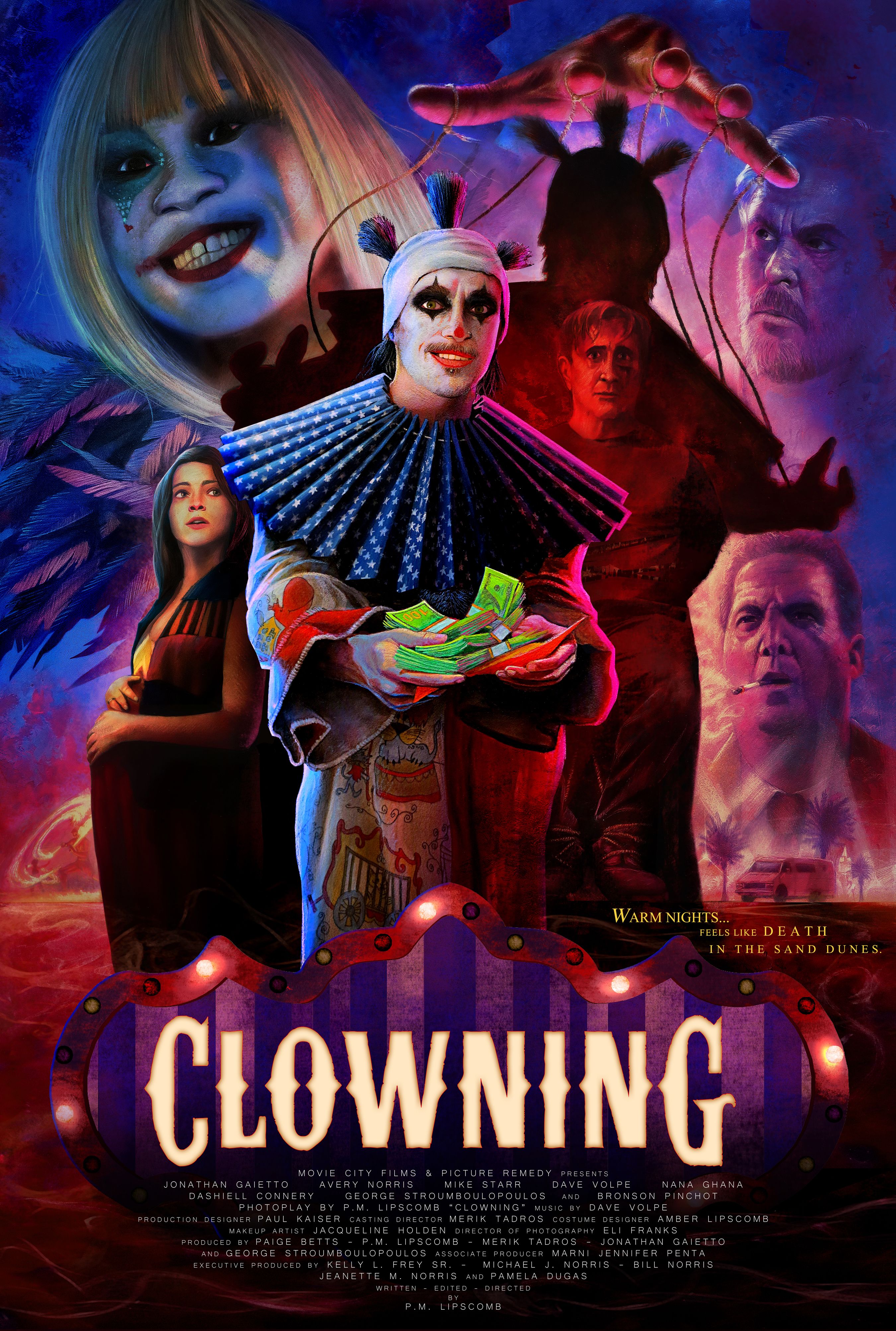 poster of Clowning (2022) Telugu [Voice Over] Dubbed WEBRip